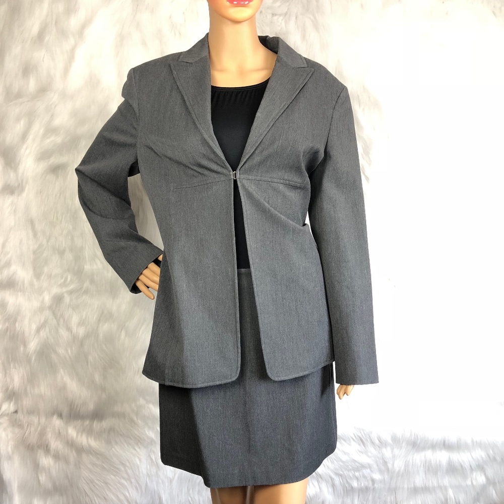 The Limited Professional Gray Fully Lined Blazer - image 1